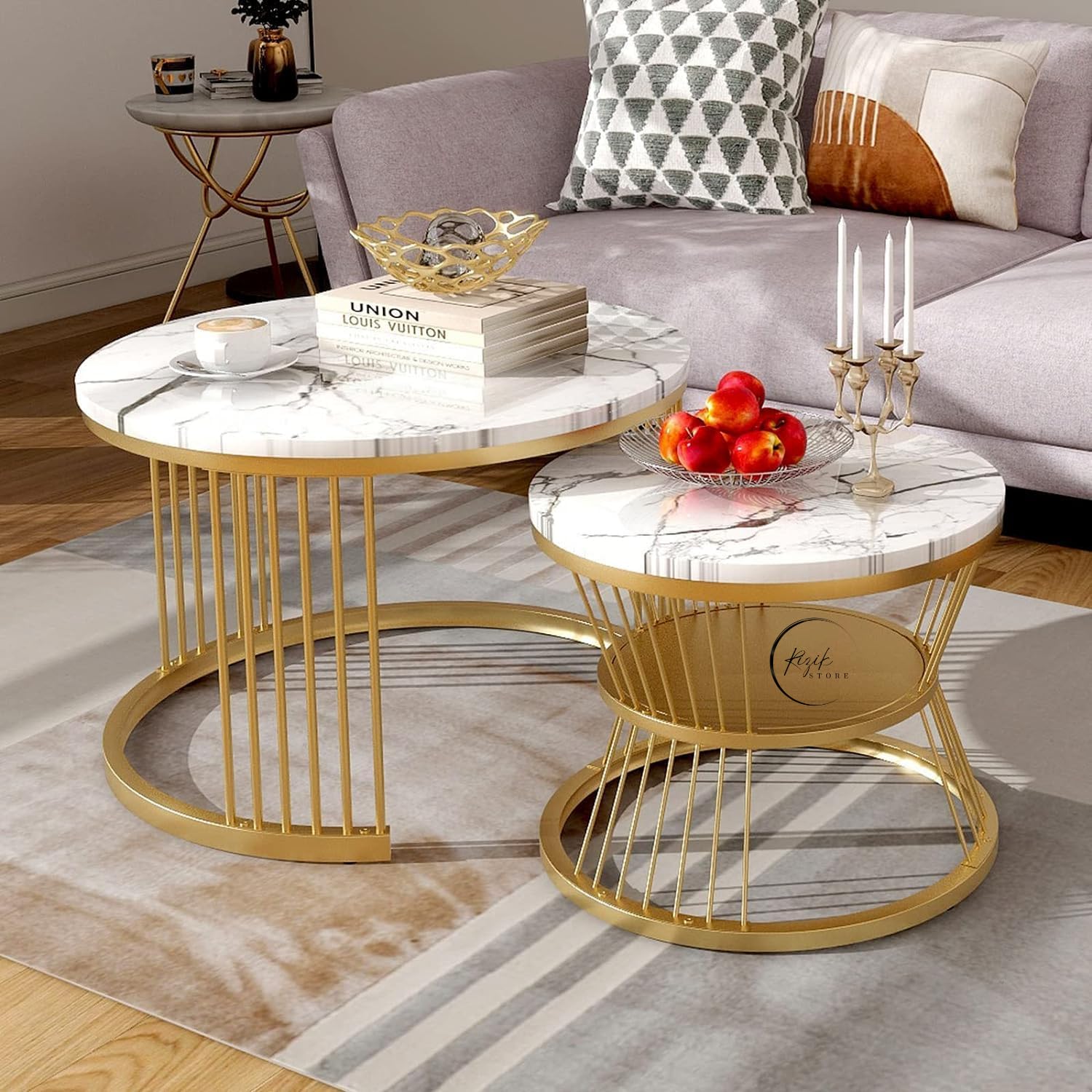 Round Coffe Table Living Room